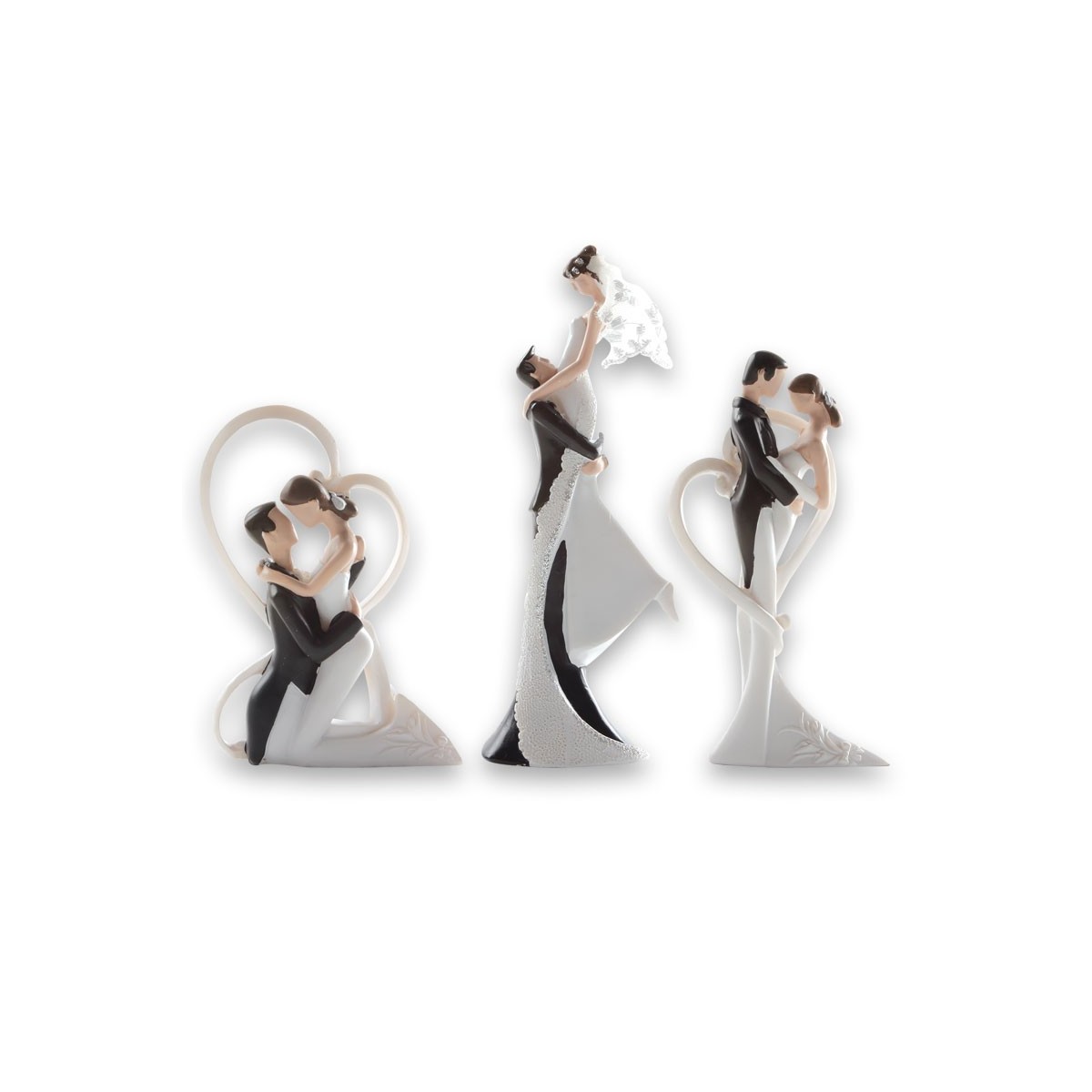 1033065 COUPLE DE MARIES MODERNE 12CM