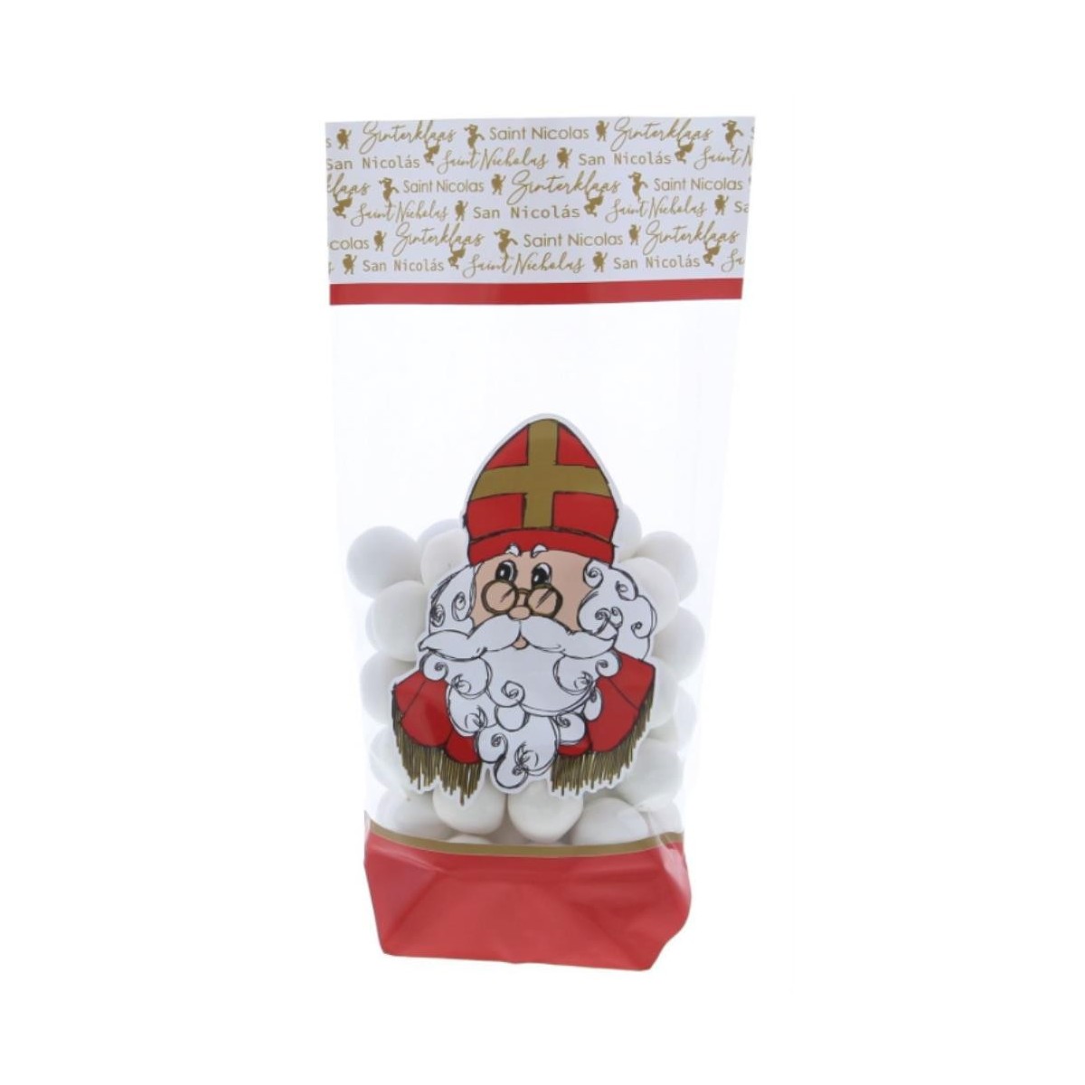 PP SAC À FOND CROISÉ SAINT NICOLAS » 100 X 175 MMPAQUET DE 50 PCES