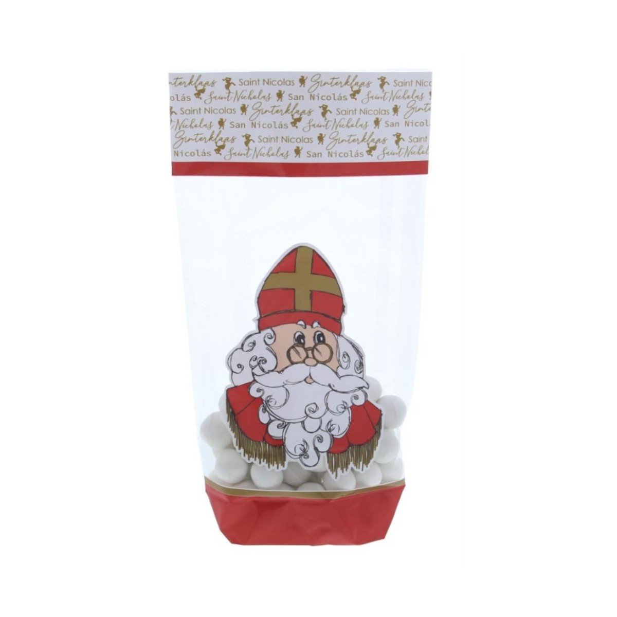 PP SAC À FOND CROISÉ SAINT NICOLAS » 120 X 225 MMPAQUET DE 50 PCES