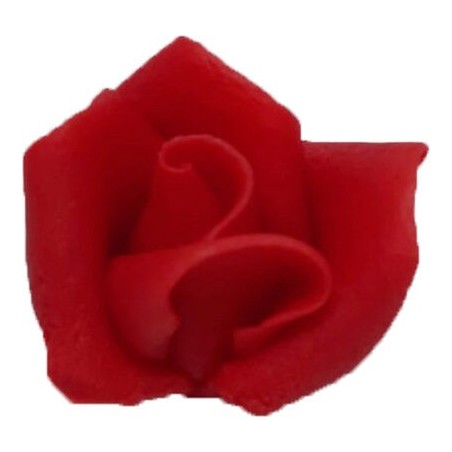 ROSES MASSEPAIN 5 PCES  ROUGE 5 PCES