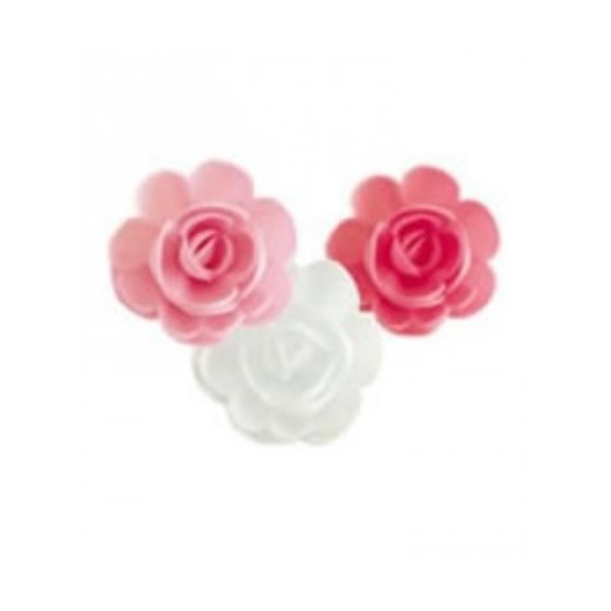 RPF05 PETITE ROSE ASSORTIES AZYME ROSE+BLANC+CARMIN 60 PCES