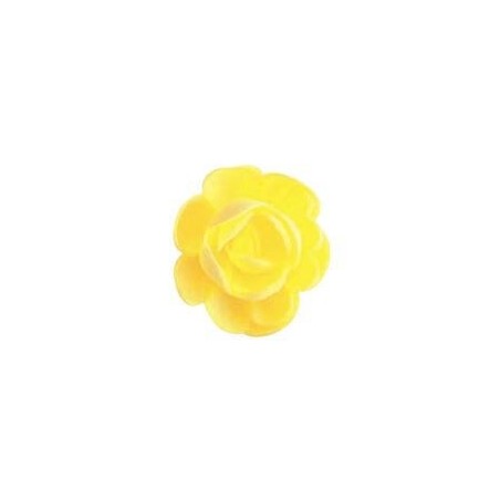 RG03 GRANDE ROSE AZYME 50 MM JAUNE 36PCESS/CD