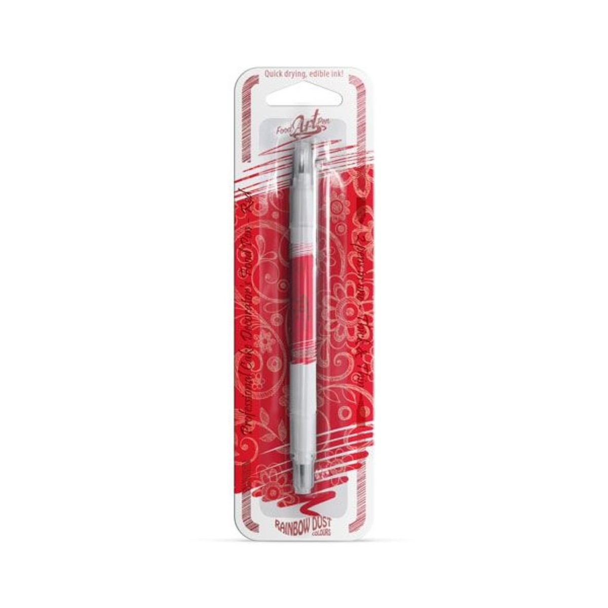 FEUTRE ALIMENTAIRE 2 POINTES 0.5/2.5MM ROUGE