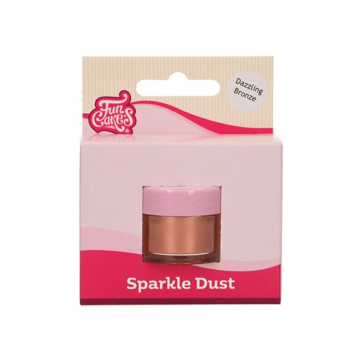 FUNCAKES COLORANT ALIM. BRONZE SCINTILLANT EN POUDRE 3GR