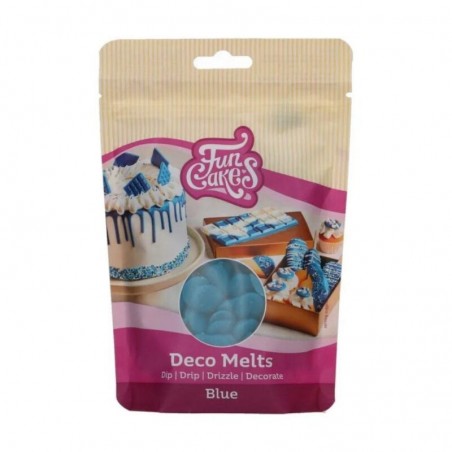 FunCakes Deco Melts BLAUW250GR ZAKJE