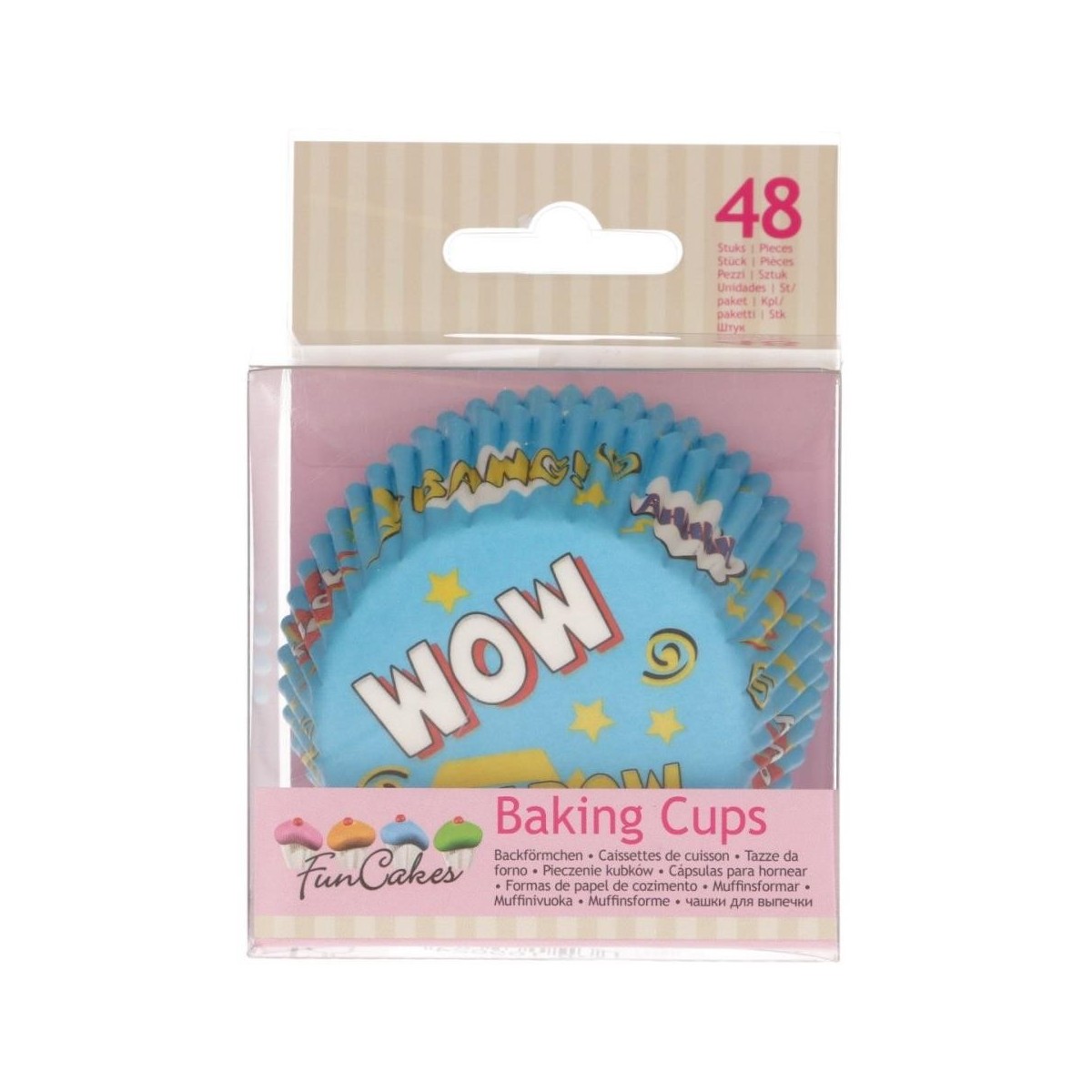 FunCakes Cupcakevormpjes Superhelden 48 STUKKEN BLISTER