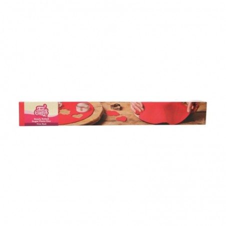 FUNCAKES  PATE A SUCRE ROUGE PRETE A DEROULERRONDE Ø 36CM 430GR