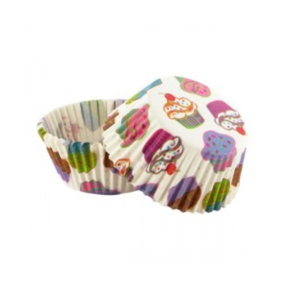 Cupcakevormpjes cupcake decoratie50 stukken blister