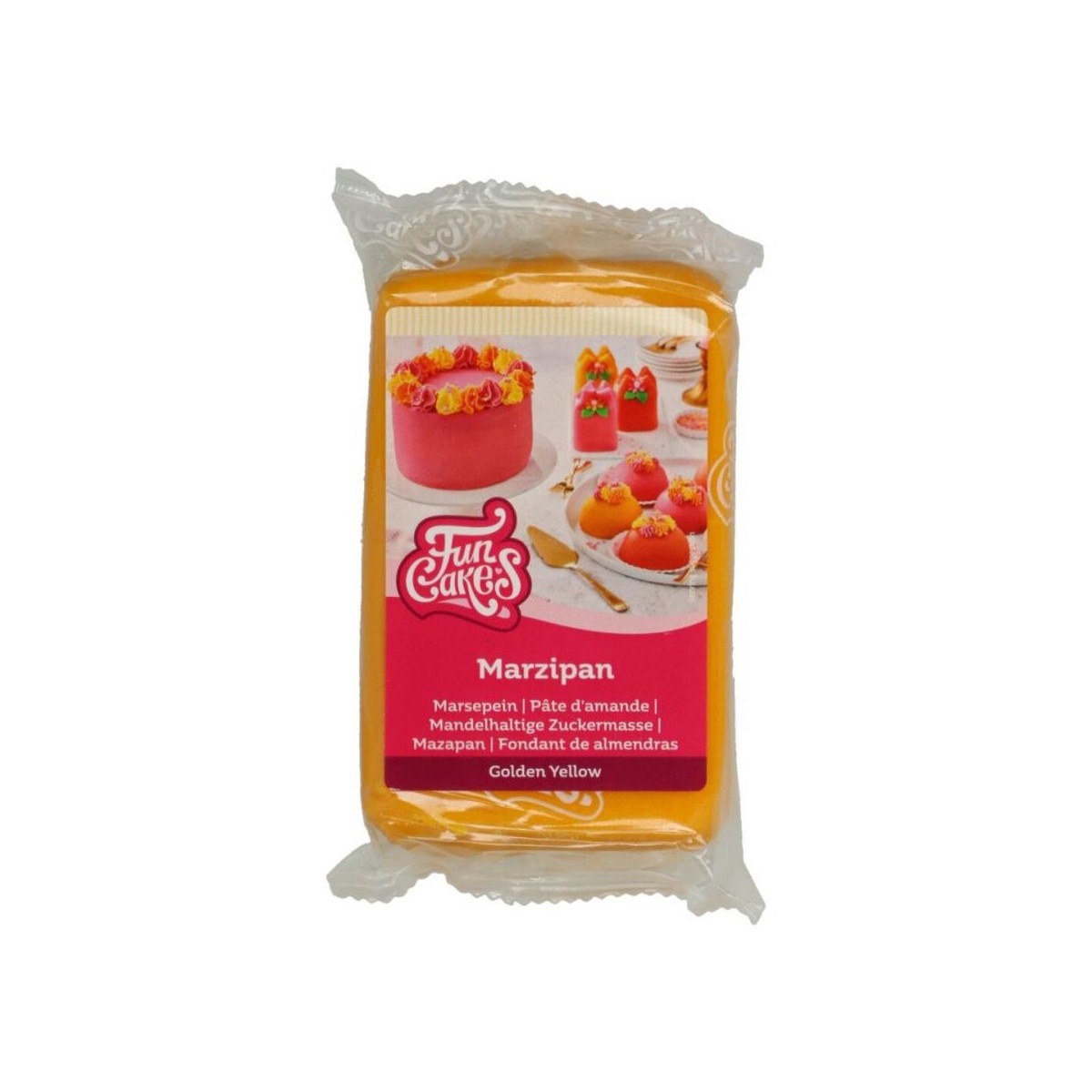 FunCakes Marsepein 20% geel 250g pakket