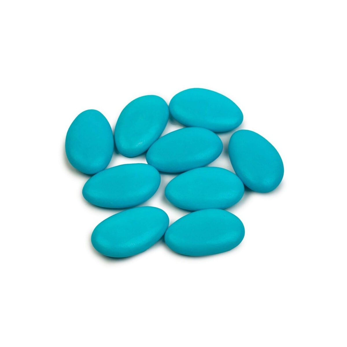 VANPARYS DRAGEE CHOCOLAT  GLOSSY TURQUOISE 1KG