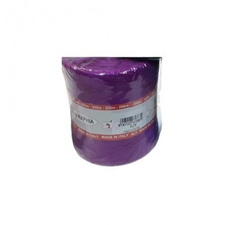 POLY RAPHIA 15MM X 200M VIOLET R24