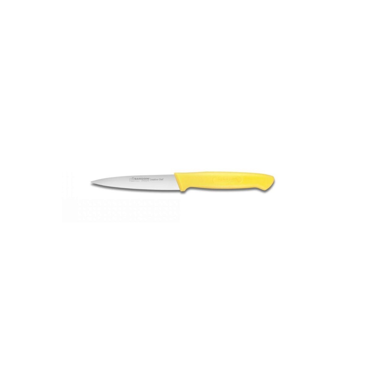 FISCHER COUTEAU OFFICE 10CM MANCHE JAUNE SURMOULE 4337-10