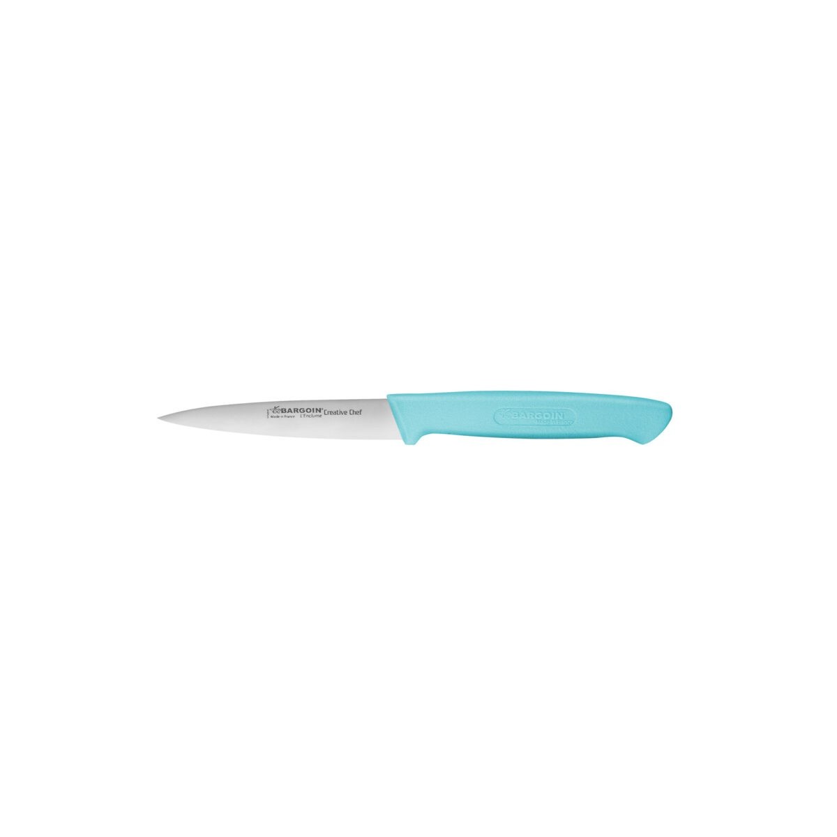 FISCHER COUTEAU OFFICE 10CM MANCHE TURQUOISE  10337-10