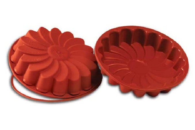 SILIKOMART SFT220 MOULE GATEAU FLEUR DAISY Ø220   HT 45MM 1300ML UNIFLEX