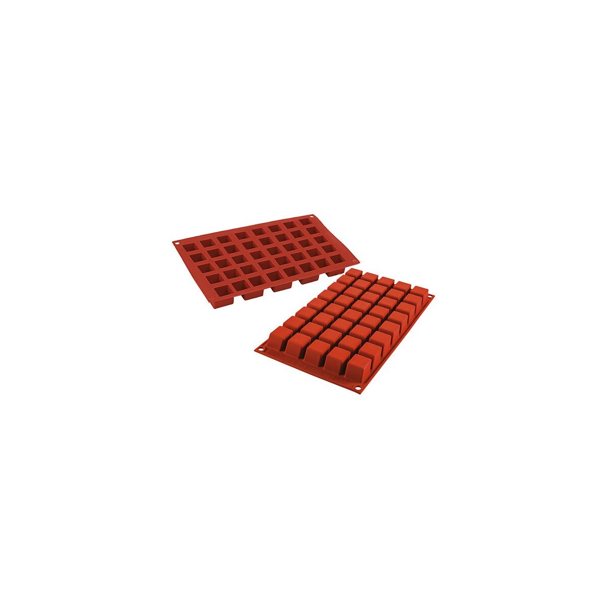 SILIKOMART SF263 MOULE 40 PETITS CUBES 24X24 HT 24MM 13,5ML ANTI-ADHESIF GN1/3 -50° À 250°