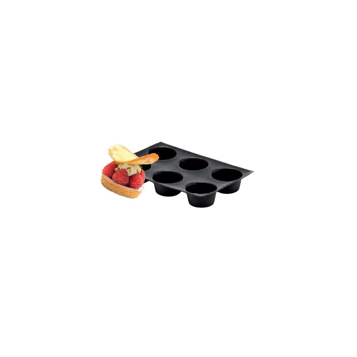 FP-01031 FLEXIPAN® ORIGINE MINI MUFFIN 60X40CM 40EMP Ø5,1/3,8CM H2,9CM VOL 45ML