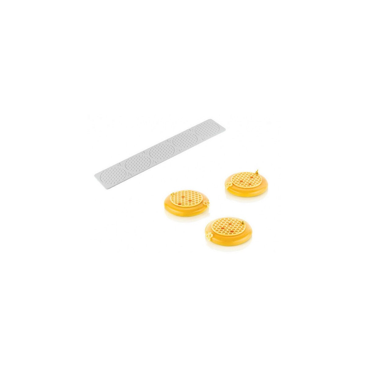 SILIKOMART ALVEOLE 3 TAPIS SILICONE MAT 5X75MM3ML- NID ABEILLE -50° À 250°