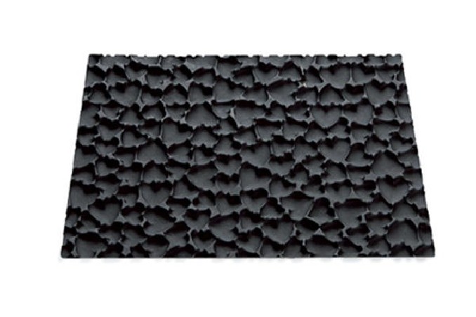 TAPIS SILIKOMART RELIEF COEUR 250X185X6MM TEX 08