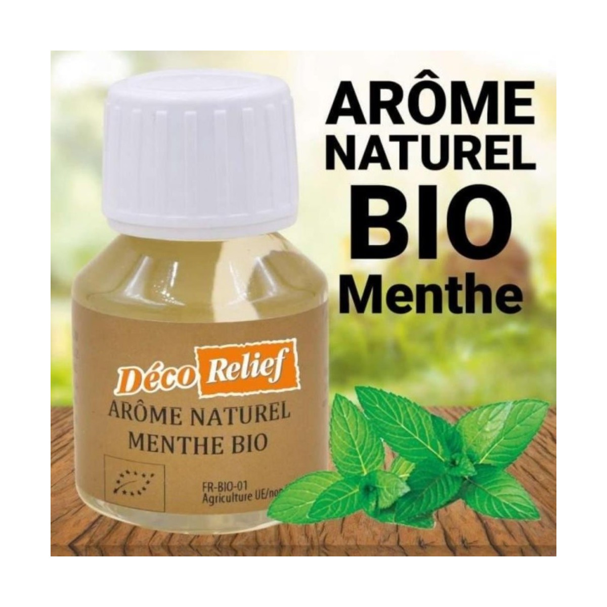 AROMES BIO MENTHE HYDROSOLUBLE 58ML