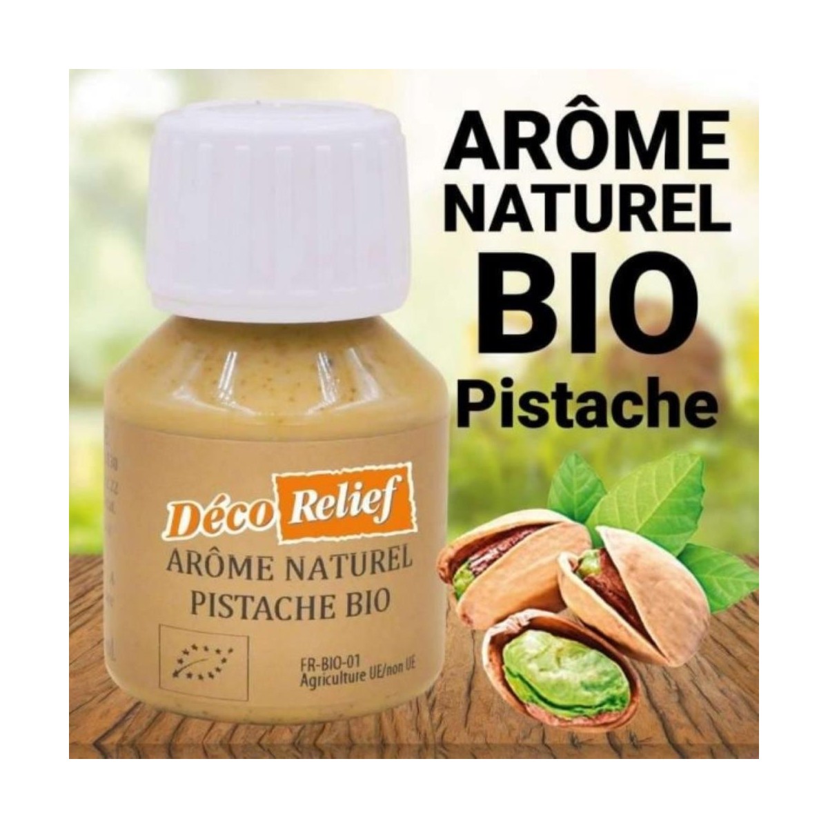 AROMES BIO PISTACHE HYDROSOLUBLE 58ML