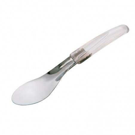 ICE SPATULA TRANSPARENT SATIN HANDLE 26.5CM