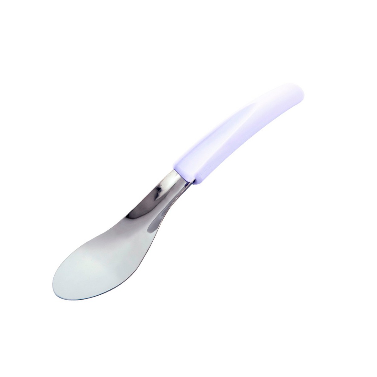 ICE SPATULA WHITE SATIN HANDLE 26.5CM