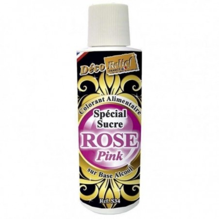 COLORANT LIQUIDE SPECIAL SUCRE ROSE 125ML