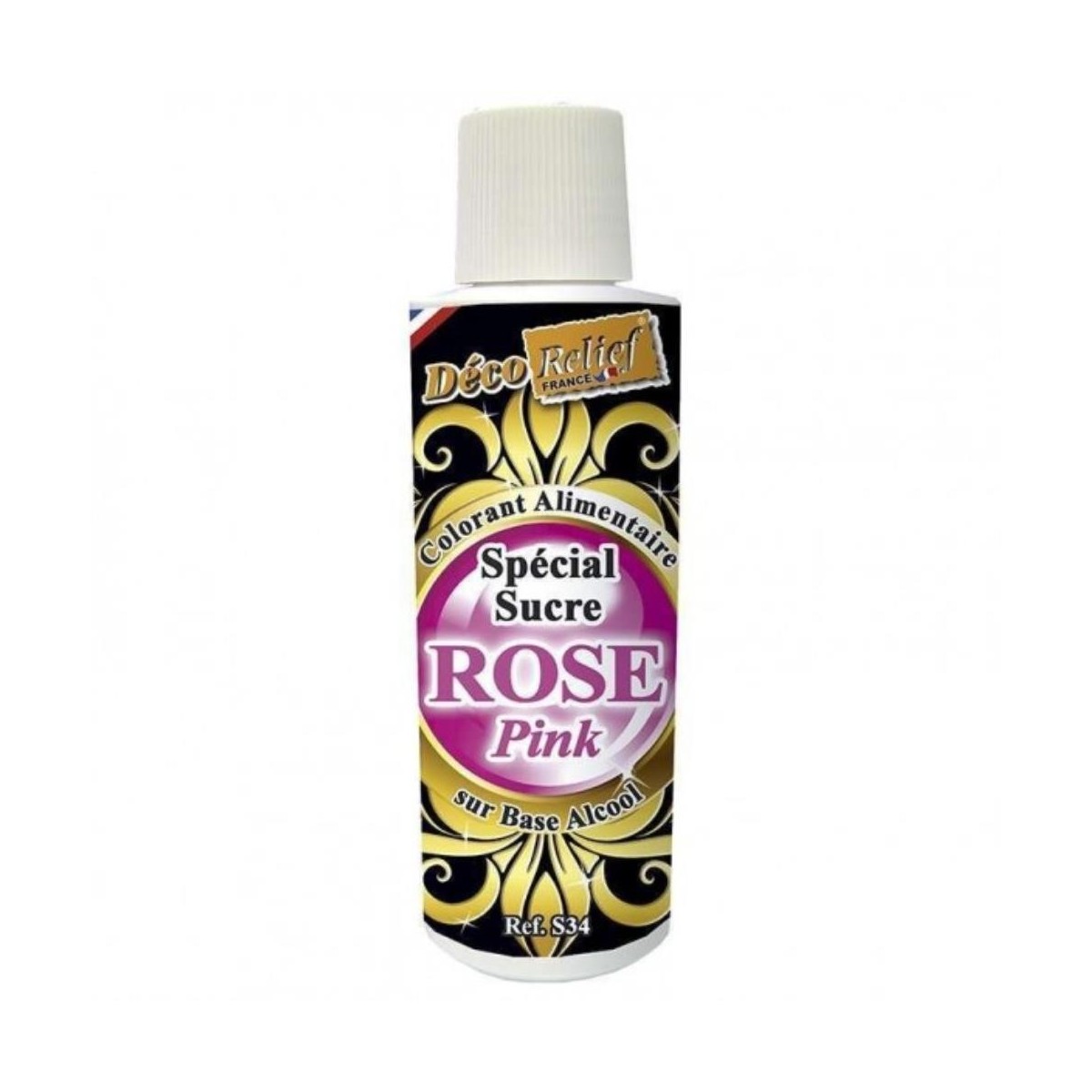 COLORANT LIQUIDE SPECIAL SUCRE ROSE 125ML