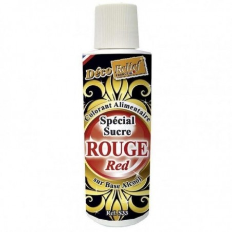 COLORANT LIQUIDE SPECIAL SUCRE ROUGE 125ML