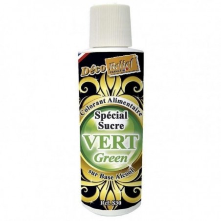 LIQUID DYE SPECIAL GREEN SUGAR 125ML