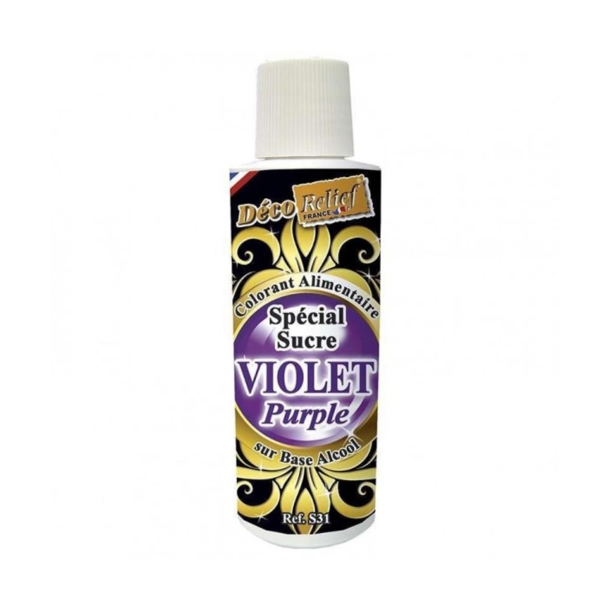 LIQUID DYE SPECIAL PURPLE SUGAR 125ML