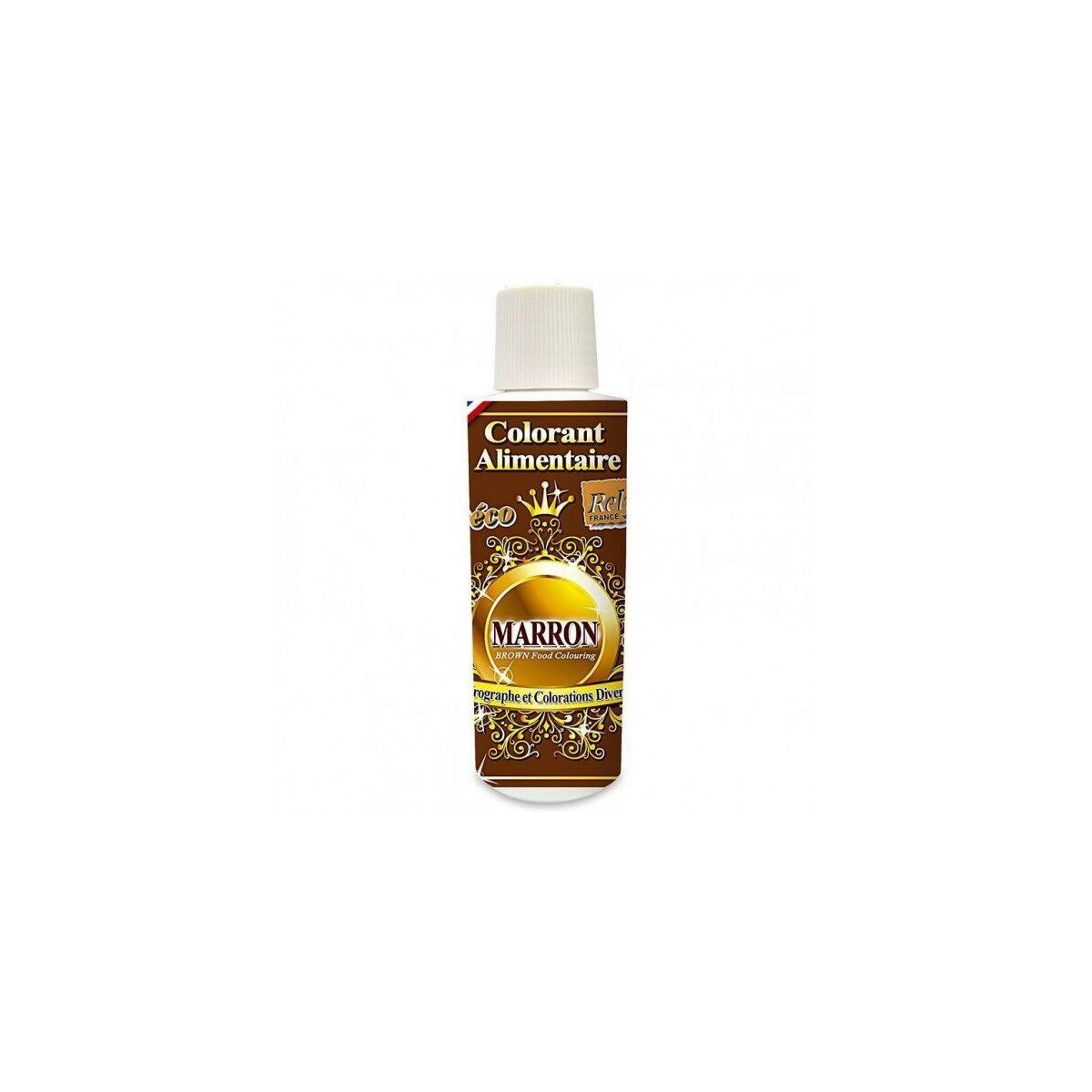 COLORANT LIQUIDE ALIMENTAIRE MARRON 125ML