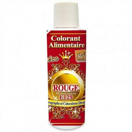 COLORANT LIQUIDE ALIMENTAIRE ROUGE  E129 125ML