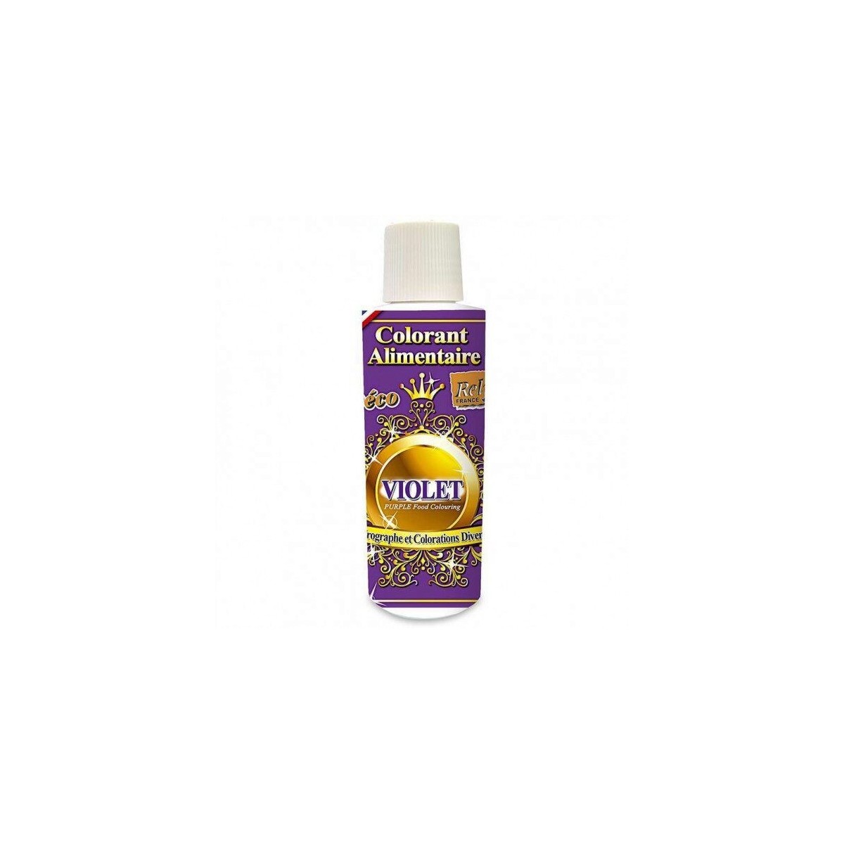 COLORANT LIQUIDE ALIMENTAIRE VIOLET 125ML