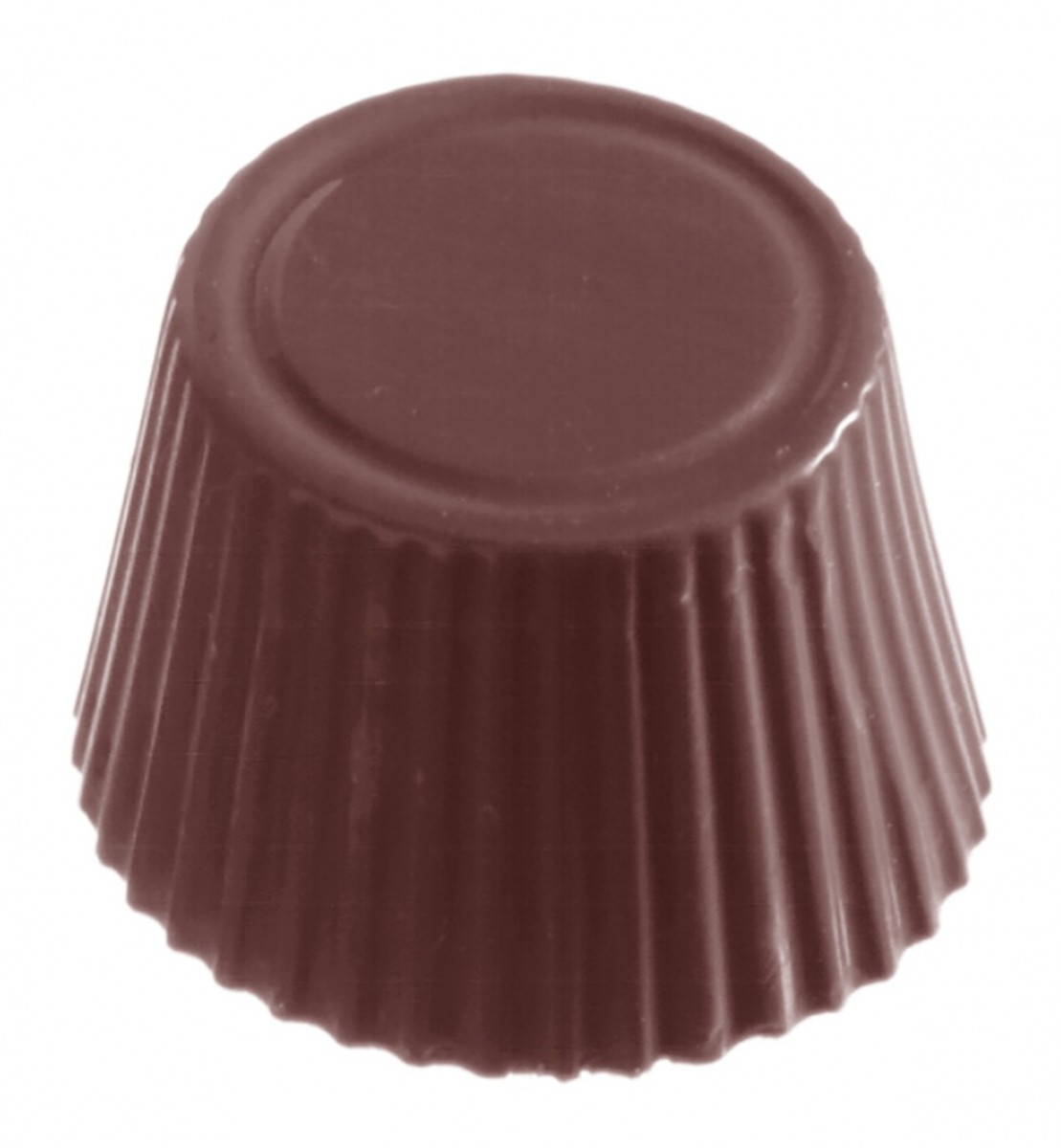 MOULE À CHOCOLAT CUVETTE RONDE CW1002 3X7 -- 14GR