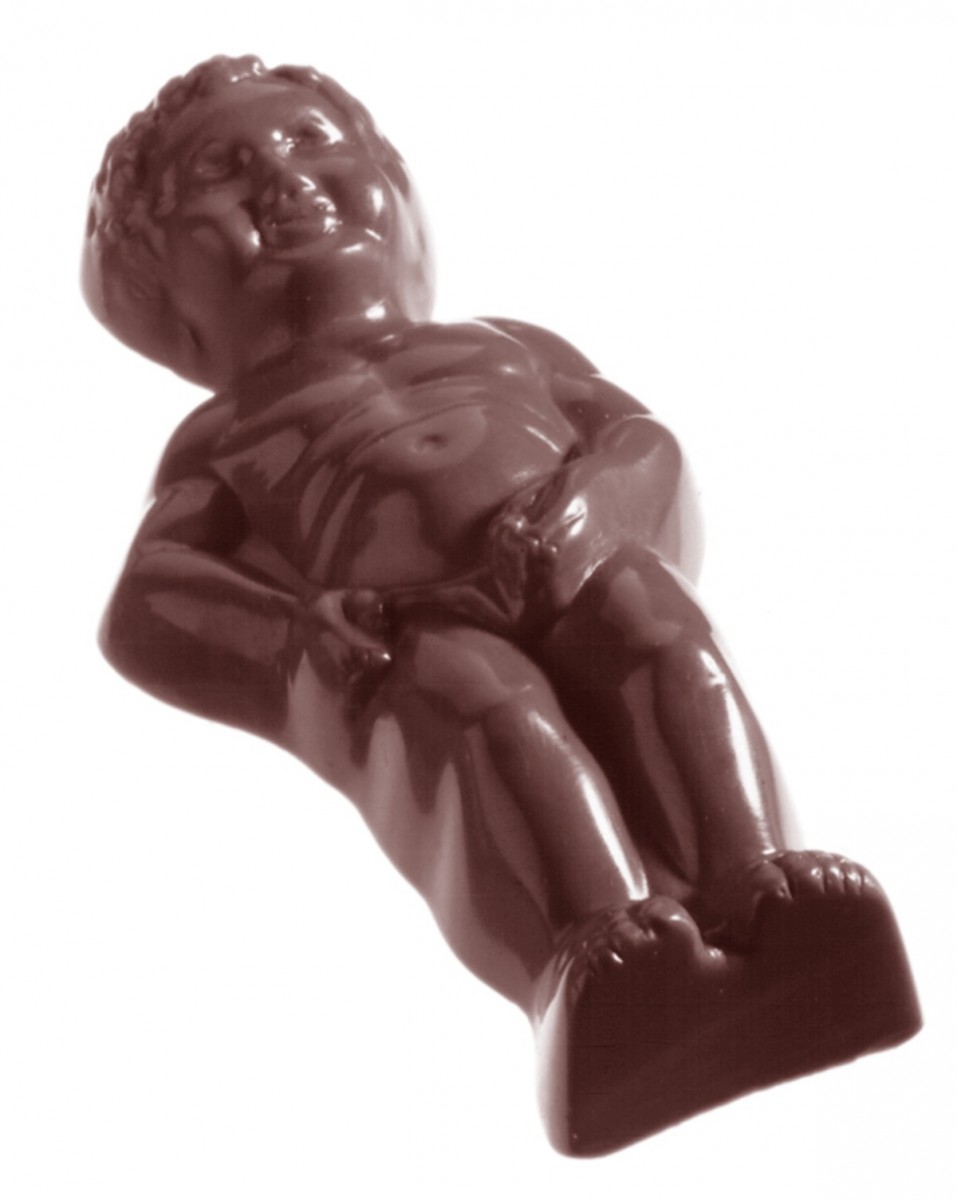 MOULE À CHOCOLAT MANNEKE PIS CW1138 3X3 -- 22GR