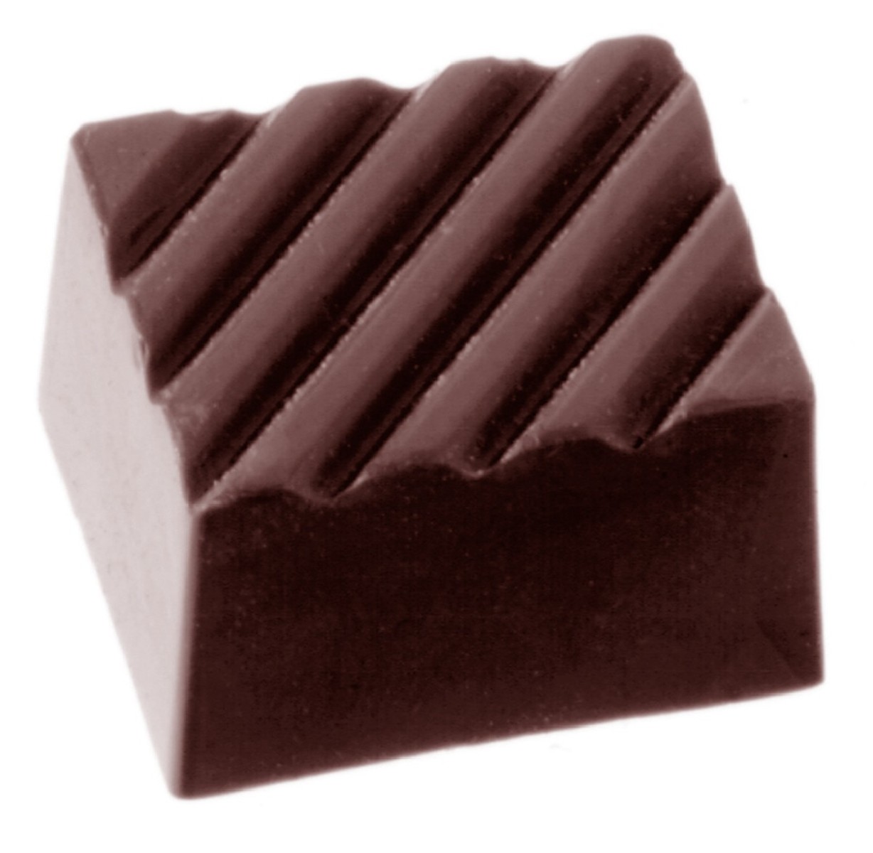 MOULE À CHOCOLAT RECTANGLE RIB CW1219 3X8 -- 11GR