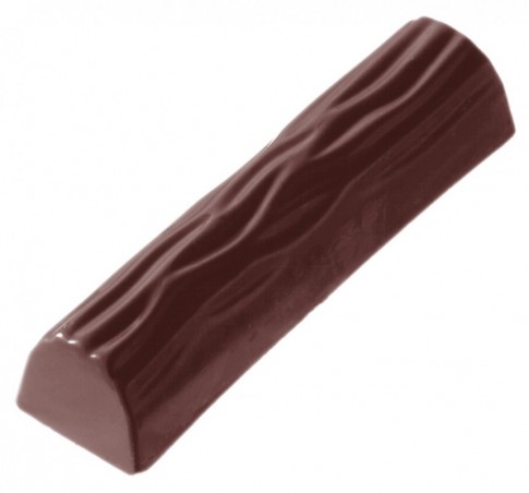 MOULE À CHOCOLAT BATON IMITATION BOIS CW1275 5X3 -- 23GR