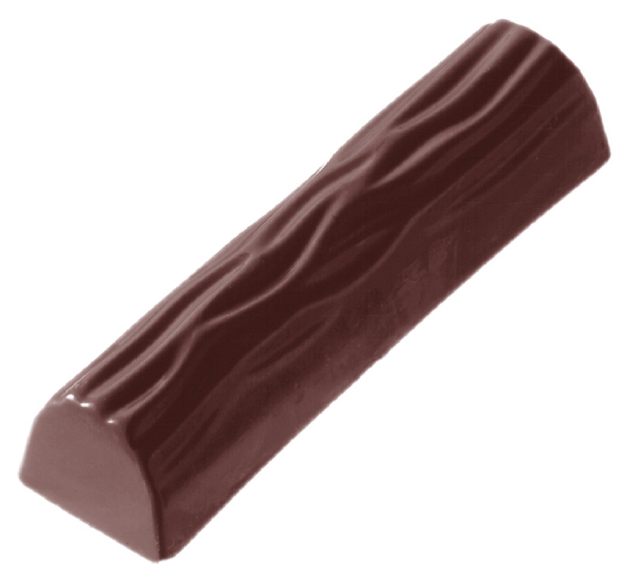 MOULE À CHOCOLAT BATON IMITATION BOIS CW1275 5X3 -- 23GR