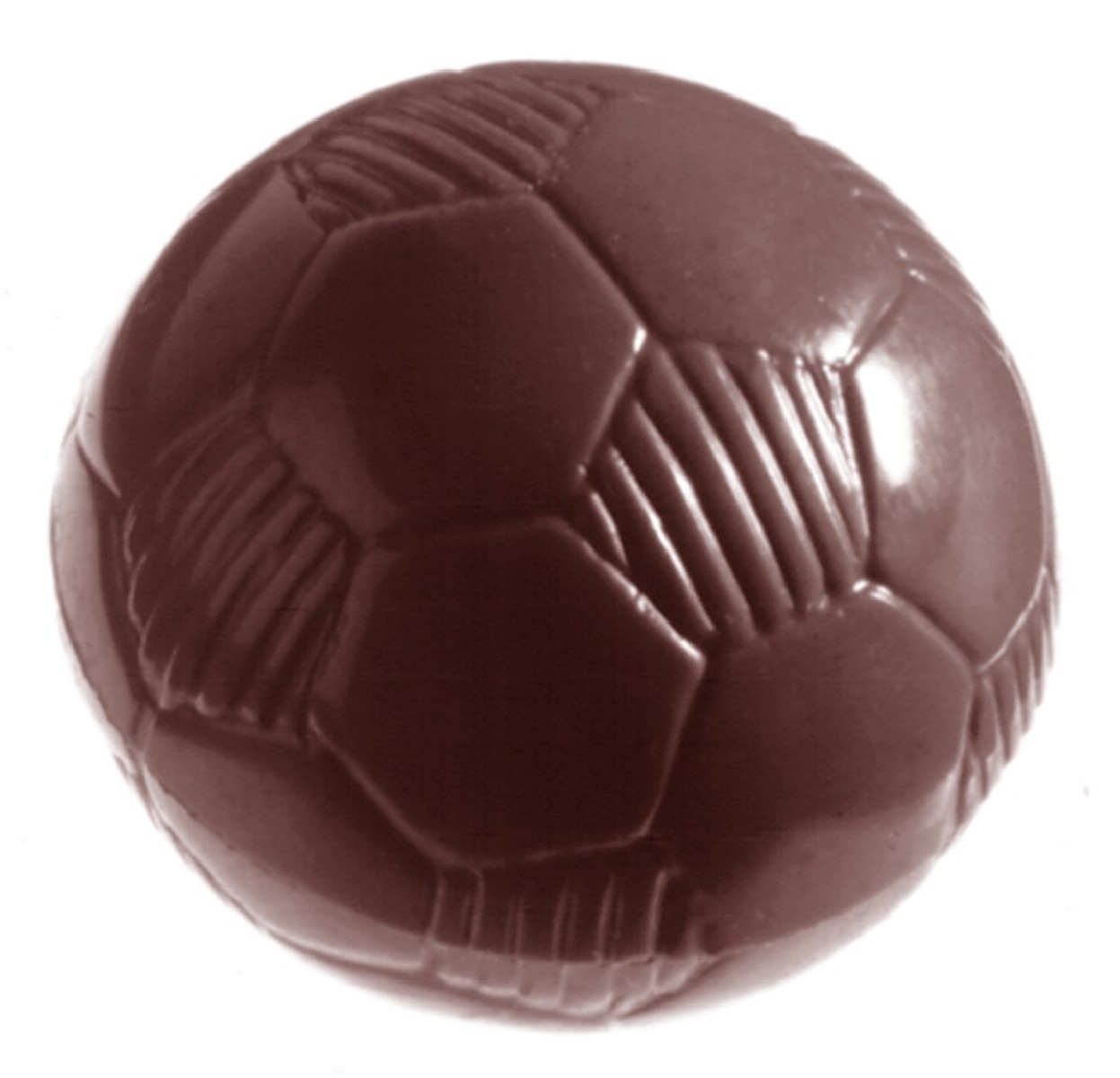 MOULE À CHOCOLAT BALLON DE FOOT  CW1428 4X8 -- 6GR