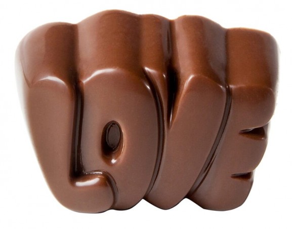 MOULE À CHOCOLAT LOVE CW1744 3X8 -- 10.5GR