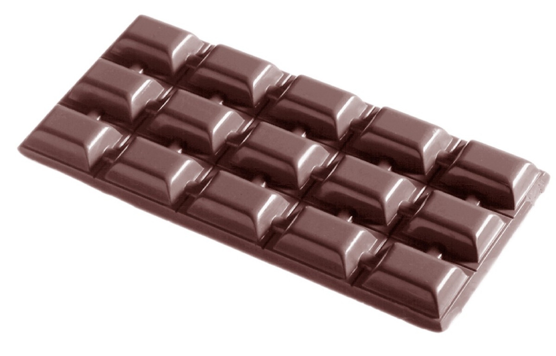 MOULE À CHOCOLAT TABLETTE CW2016 3X5 -- 92GR