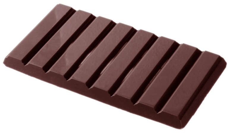 MOULE À CHOCOLAT TABLETTE CW2029 1X8 -- 250GR