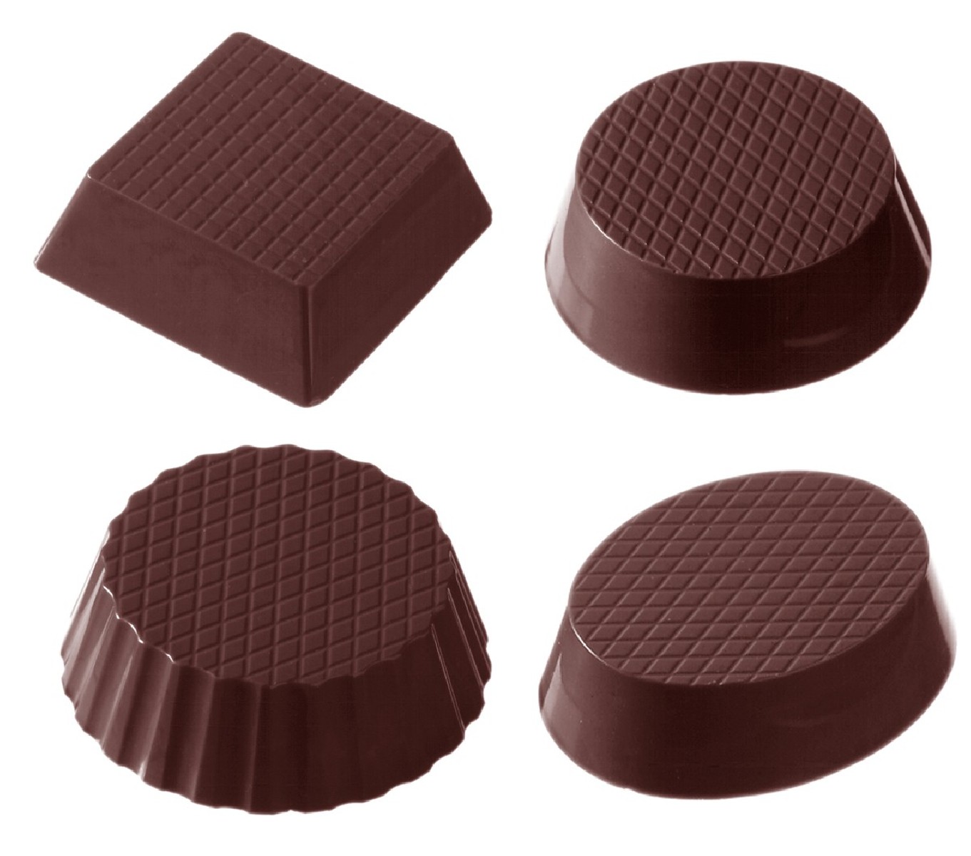 CHOCOLADEVORM PETIT FOUR CUP 4 FIG. CW2112