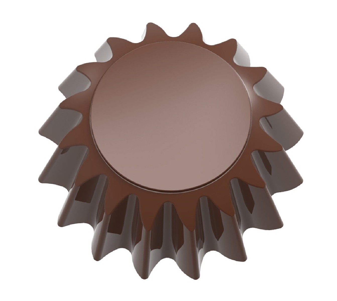 MOULE À CHOCOLAT MAGNÉTIQUE SOLEIL CW1000L07135X275MM -- 3X6 -- 10GR