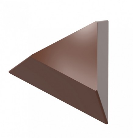 MOULE À CHOCOLAT MAGNÉTIQUE TRIANGLE CW1000L11135X275MM -- 3X4 -- 13GR