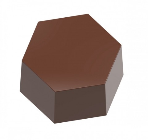 CHOCOLADEVORM MAGNEET ZESHOEK CW1000L25WITTE VERPAKKING MET TRANSPARANT DEKSEL VOOR 32 PR