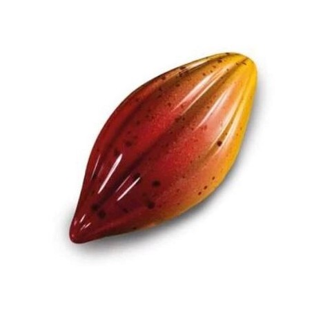 MOULE À PRALINE POLYCARB DESIGN MA1018 FORME FEVE DE CACAO