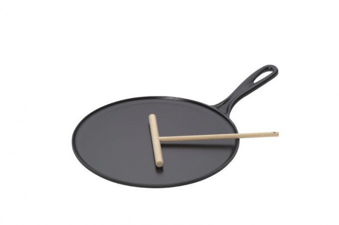 LE CREUSET CREPIERE TRADITION NOIRE 27CM 