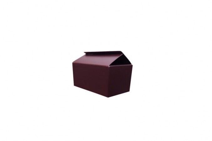 +BALLOTIN "COLOR" 375GR MAUVE AUBERGINE126 X 68 X62 MM 25PCES